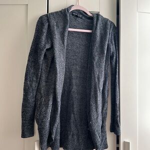 barefoot dreams navy cardigan size xs